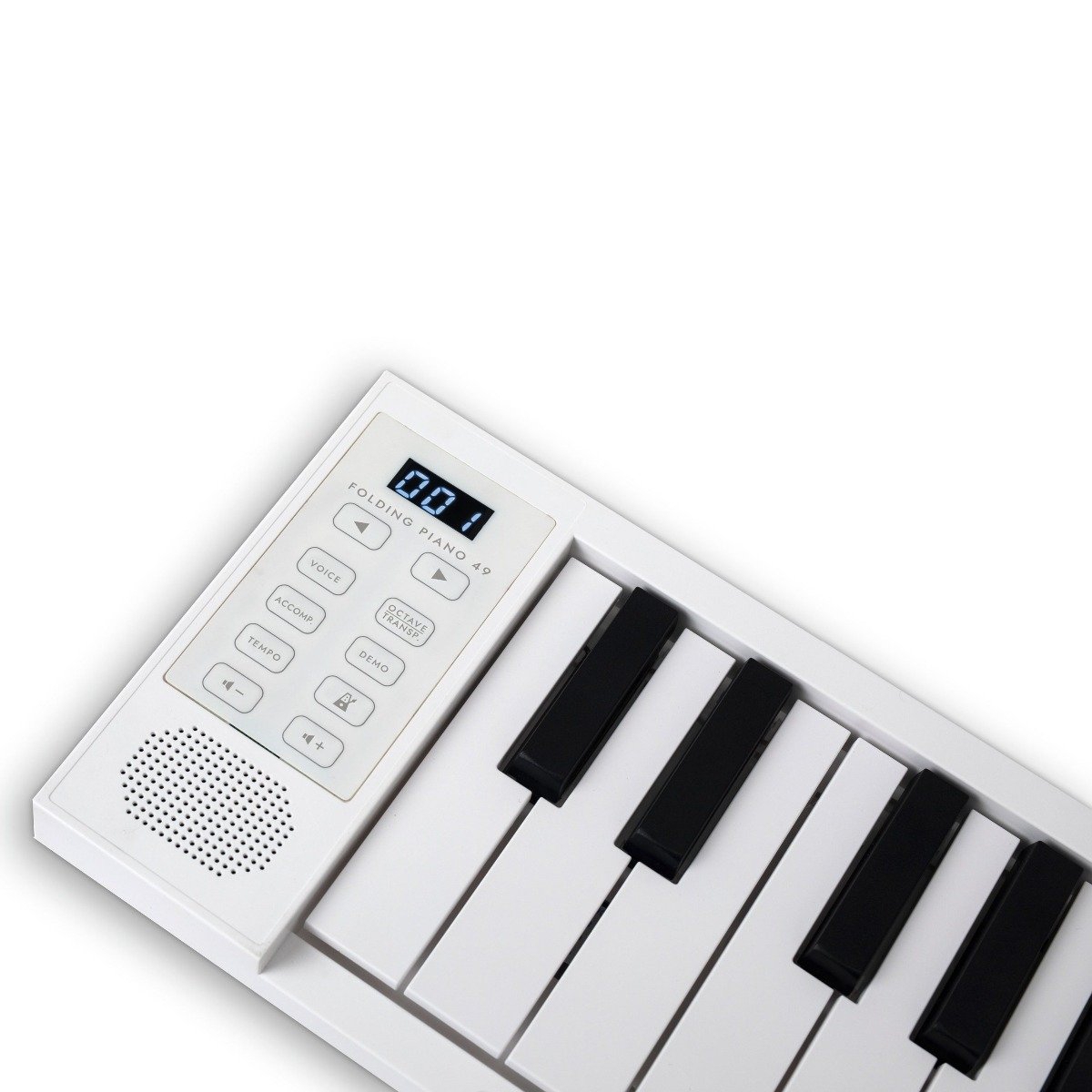 Blackstar Carry-on Folding Piano 49 Beyaz Katlanabilir Dijital Piyano