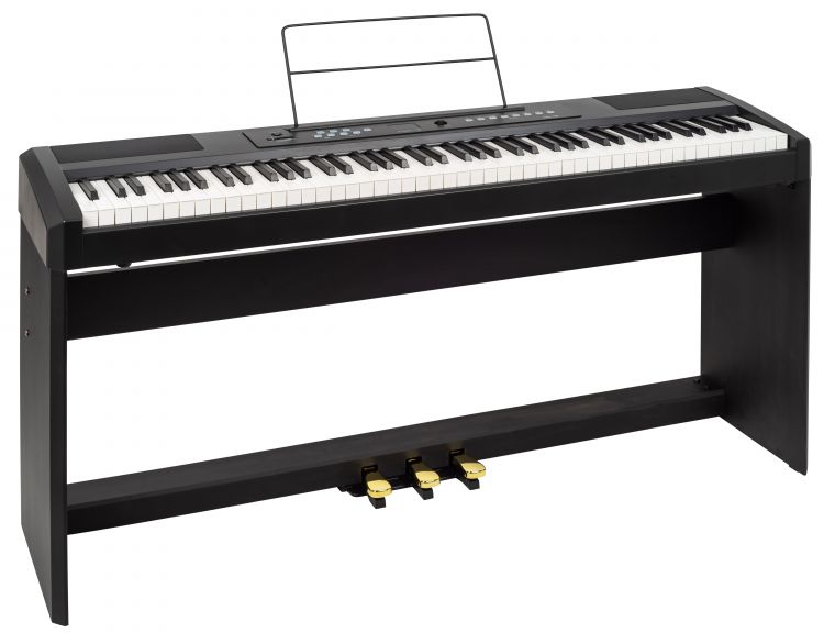 Kozmos KPP-125 Mat Siyah Dijital Piyano