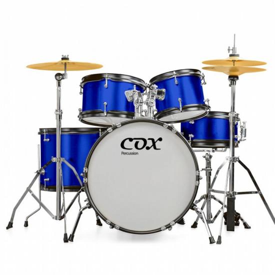 Cox JBJ1049A Blue - Junior Akustik Davul Seti