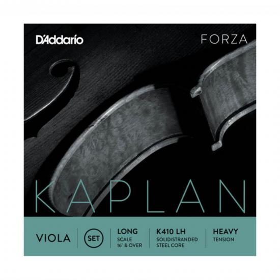 D`addario K410-LH Long Heavy Kaplan Forza Viola Strings Takım Tel - Viyola Teli