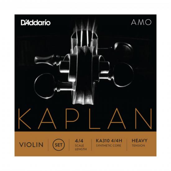 D’Addario Kaplan Amo KA310 4/4H Violin Set, Heavy Tension Takım Tel - Keman Teli