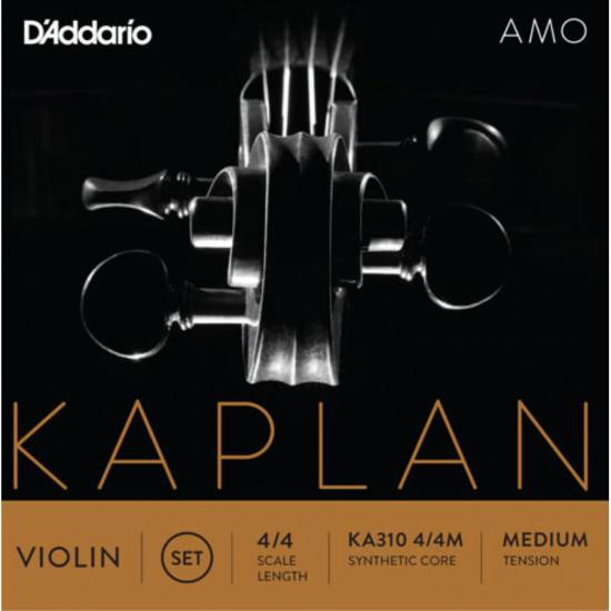 D’Addario KA310 4/4M Kaplan Amo Series Violin String Set Takım Tel - Keman Teli