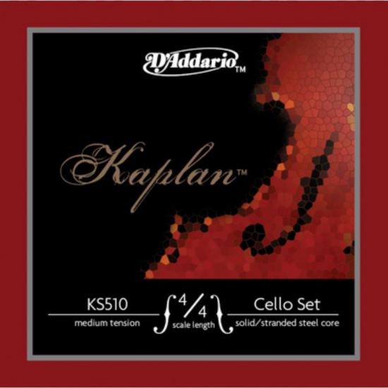 D’Addario KS510 Kaplan Cello String Medium Tension Takım Tel - Çello Teli