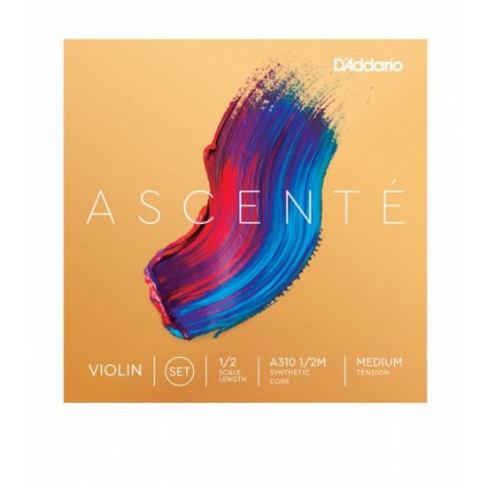 D’Addario Ascent Violin String Medium Tension A310 4/4M Takım Tel - Keman Teli