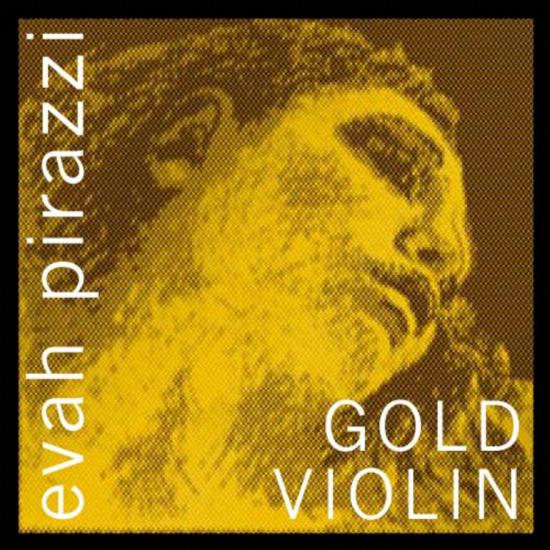 Pirastro Evah Pirazzi Gold Violin Strings Gold - Takım Tel Keman Teli