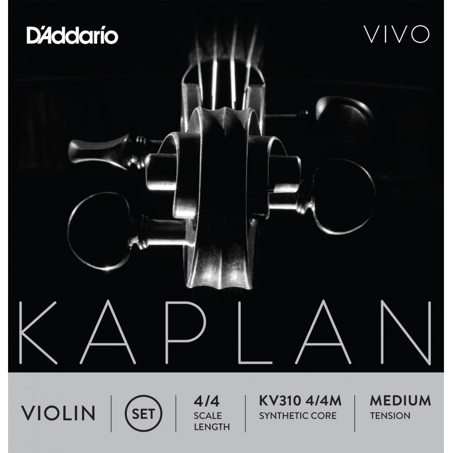 D’Addario KV310 4/4M Kaplan Vivo Series Violin String Set Set - 4/4 Medium - Keman Teli