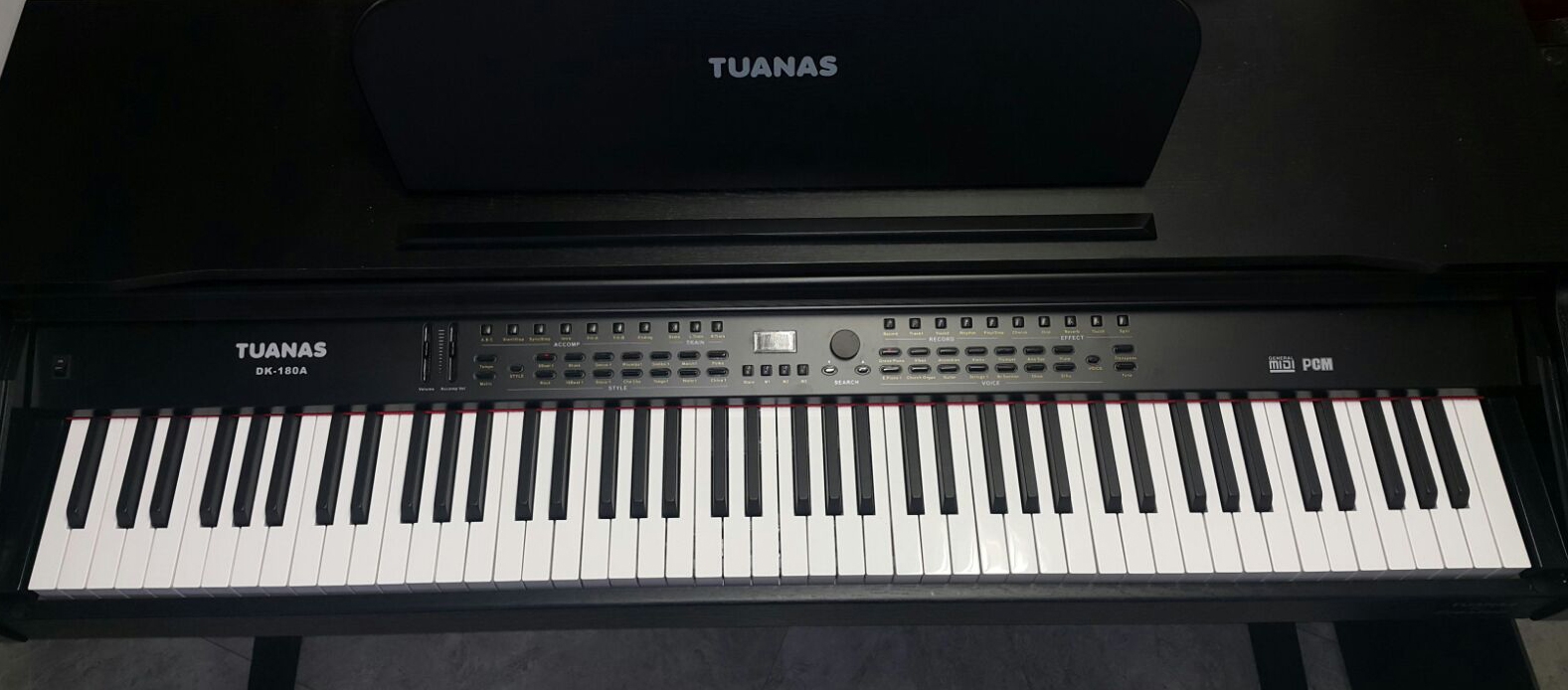 Tuanas DK180A Siyah Dijital Piyano